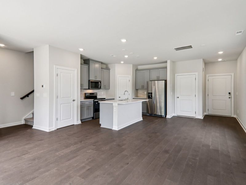 Furnished interior view inside a new home in Galloway Ridge, Charlotte (Image 4).