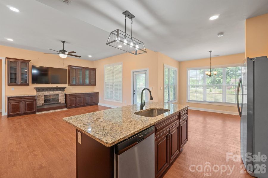 Furnished interior view inside a new home in , Kings Mountain (Image 8).