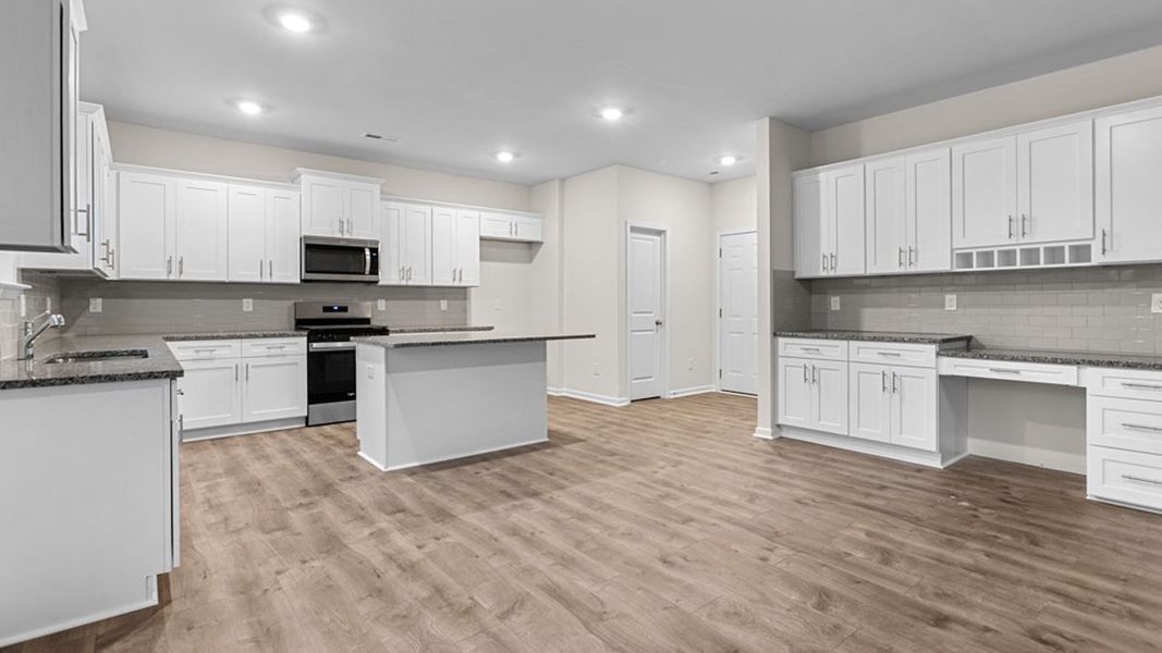 Furnished interior view inside a new home in The Landing at Summerhaven, Mebane (Image 5).