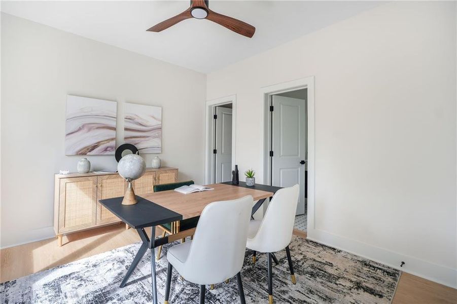 Furnished interior view inside a new home in , Decatur (Image 24).