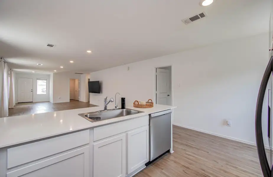 Furnished interior view inside a new home in Tavola: Cottage Collection, New Caney (Image 4).