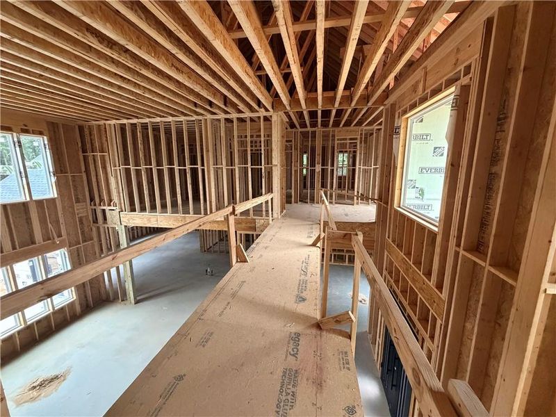 In-progress construction of a new home in , Fairburn, GA (Image 10).