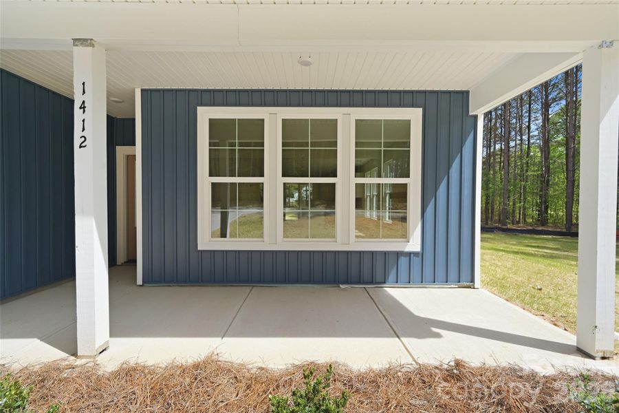 Exterior details and patio area of a home in , York (Image 20).