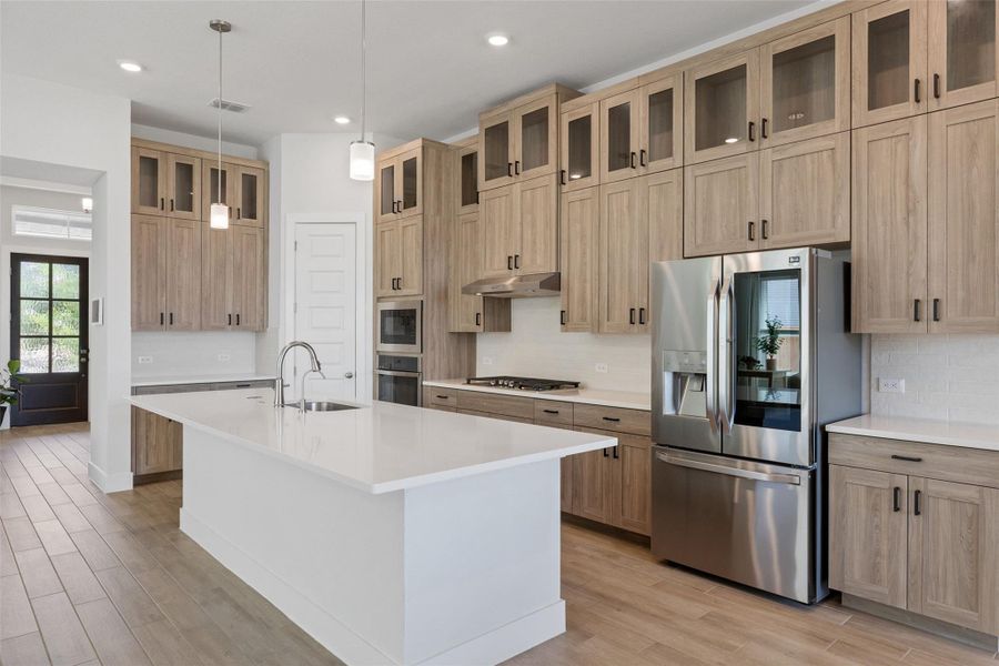 Furnished interior view inside a new home in Sweetwater, Austin (Image 15).