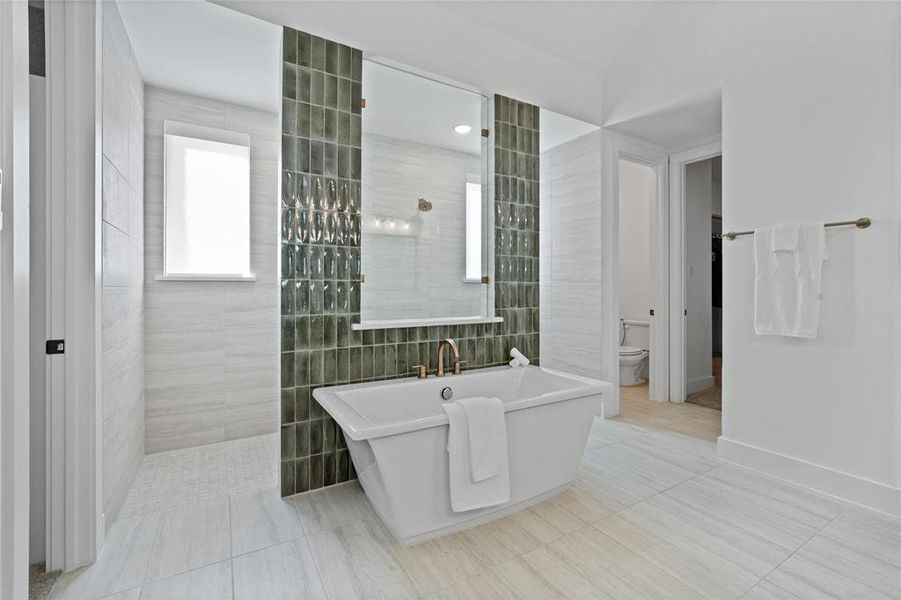 Furnished interior view inside a new home in , Prosper (Image 11).