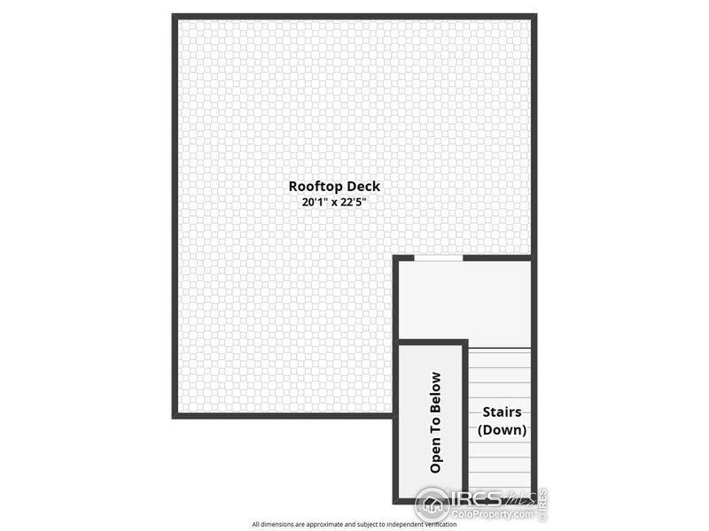 2D floor plan layout of this home in , Broomfield, CO (Image 3).