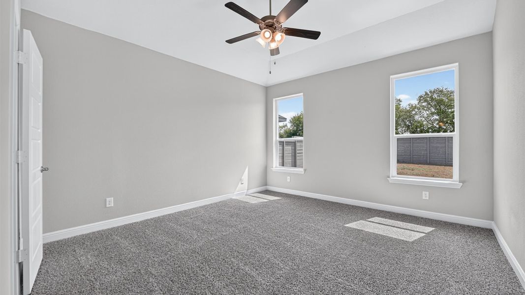 Representative unfurnished interior of a home built from the Tallow by D.R. Horton in Treeline, Justin (Image 21).
