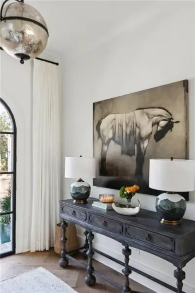 Furnished interior view inside a new home in , Atlanta (Image 30).
