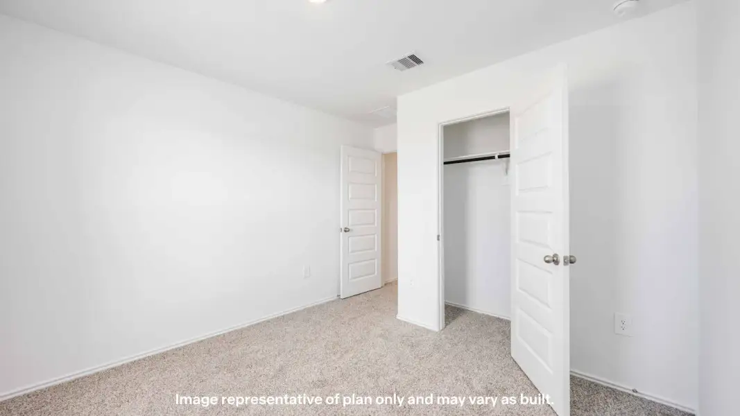 Representative unfurnished interior of a home built from the The Fallow by D.R. Horton in Pari Estates, Lubbock (Image 27). Representative unfurnished interior of a home built from the The Fallow by D.R. Horton in Pari Estates, Lubbock (Image 27).