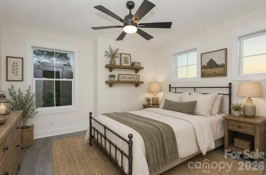 Furnished interior view inside a new home in , Kings Mountain (Image 13).