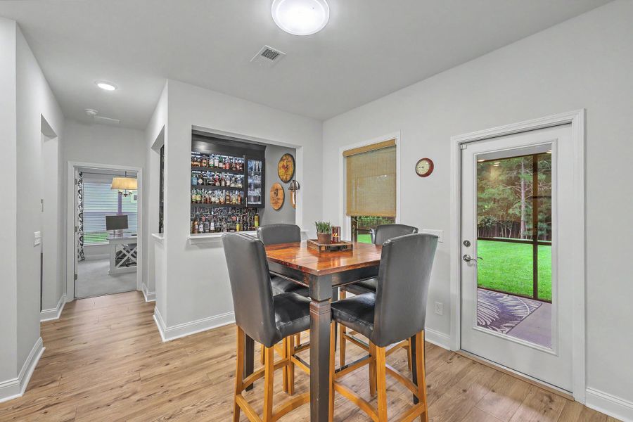 Furnished interior view inside a new home in Sea Island Preserve, Johns Island (Image 43).