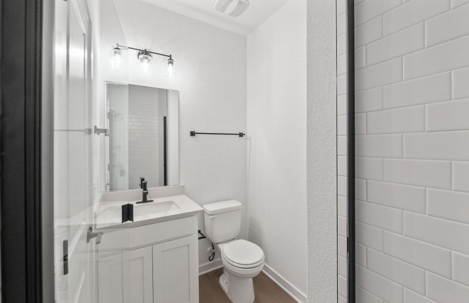 Furnished interior view inside a new home in Woodside, Georgetown (Image 12).