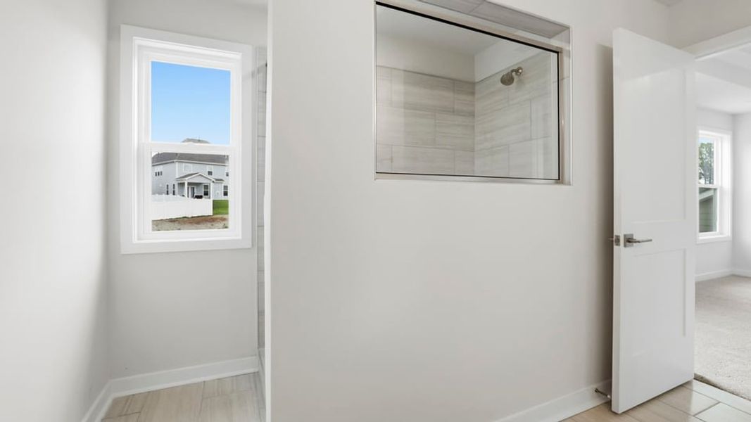 Spacious, unfurnished interior of a new home in Adams Glen, Greenville (Image 46). Spacious, unfurnished interior of a new home in Adams Glen, Greenville (Image 46).
