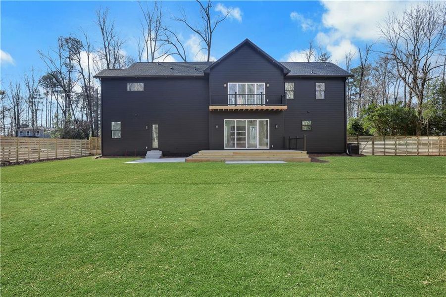 Exterior details and patio area of a home in , Atlanta (Image 26).