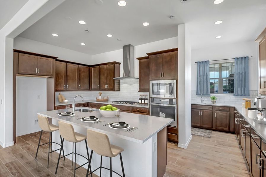 Furnished interior view inside a new home in Legends at Thunderbird, Glendale (Image 18). Furnished interior view inside a new home in Legends at Thunderbird, Glendale (Image 18).