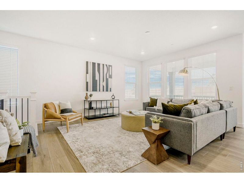 Furnished interior view inside a new home in Sunset Village, Erie (Image 12).