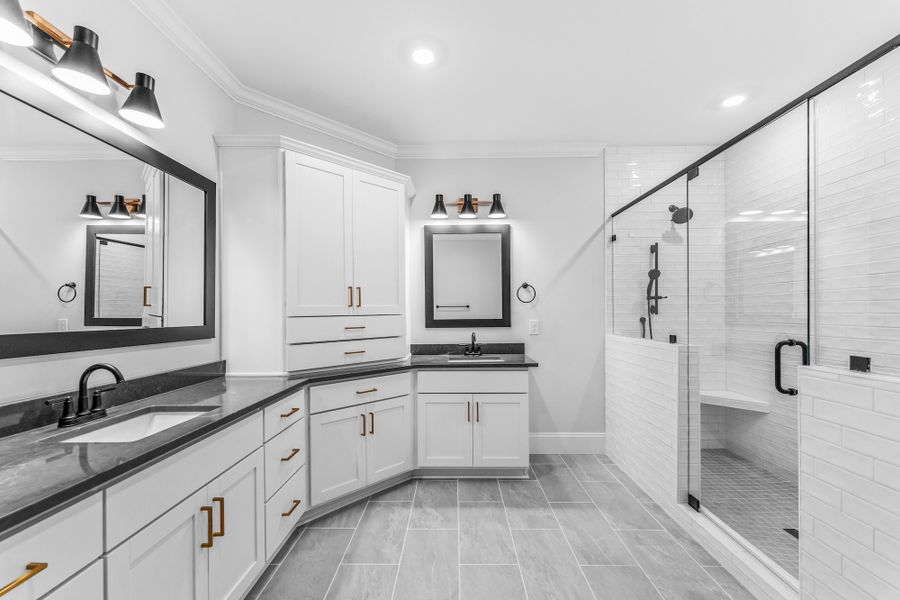 Furnished interior view inside a new home in Suter Estates, Easley (Image 11). Furnished interior view inside a new home in Suter Estates, Easley (Image 11).