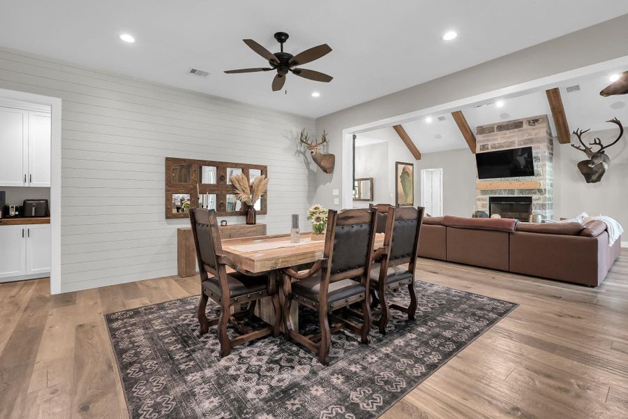 Furnished interior view inside a new home in , Montgomery (Image 5). Furnished interior view inside a new home in , Montgomery (Image 5).