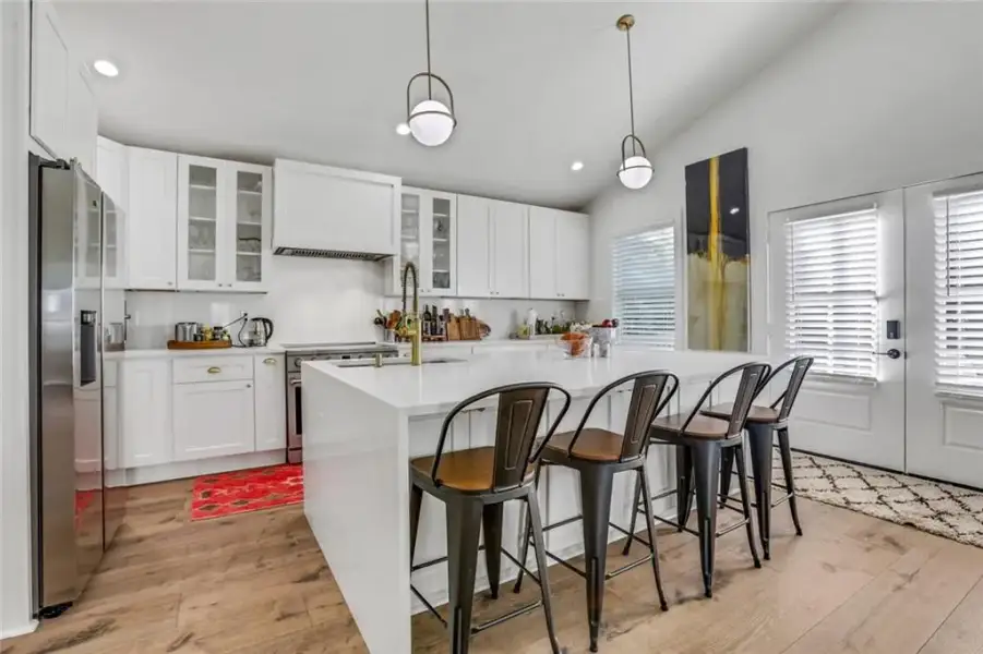 Furnished interior view inside a new home in , Atlanta (Image 18).