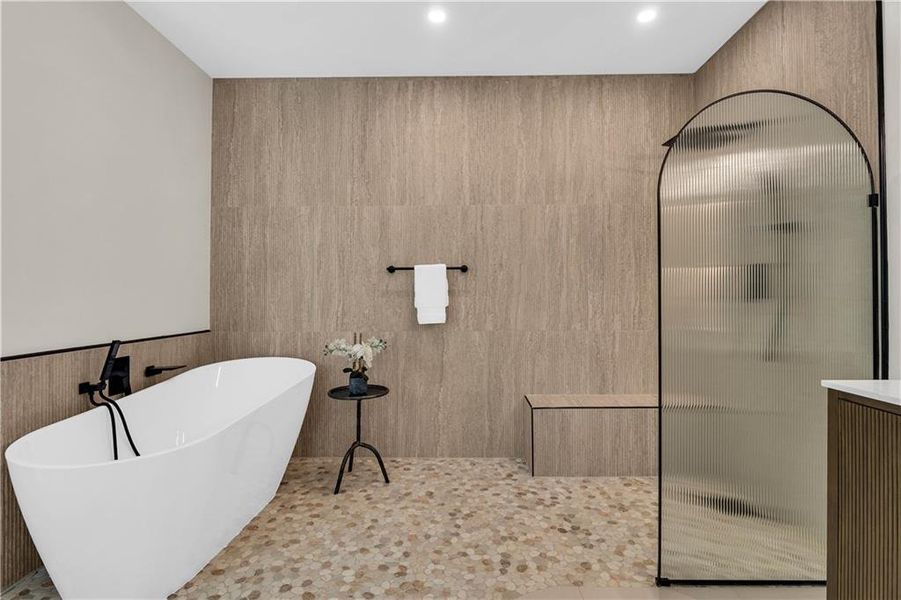 Furnished interior view inside a new home in , Decatur (Image 28).