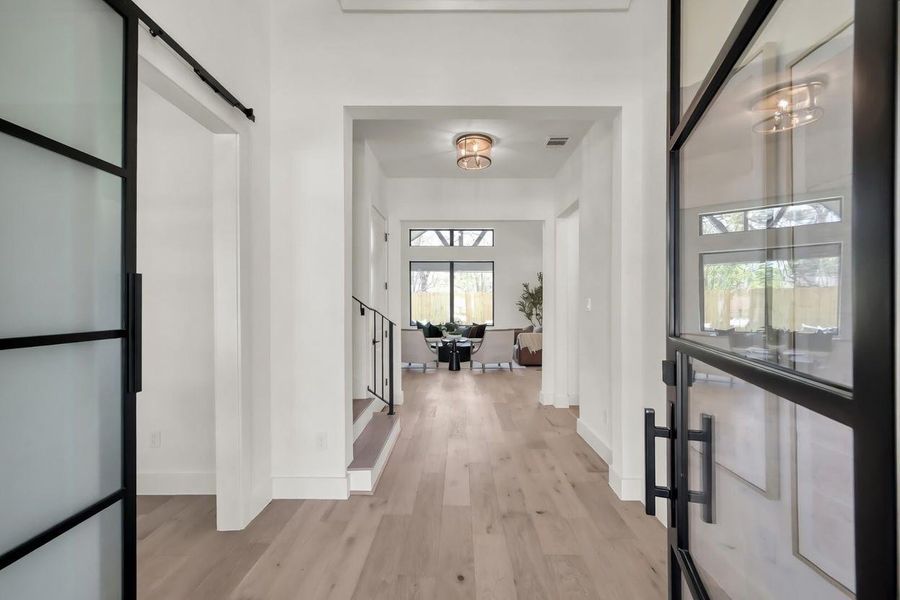 Furnished interior view inside a new home in , Houston (Image 5).