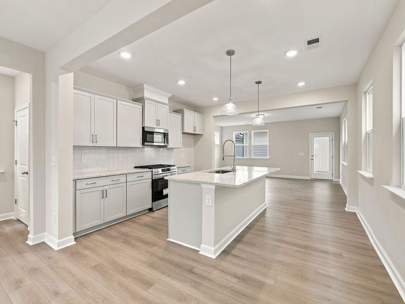 Furnished interior view inside a new home in Forestville Yard, Knightdale (Image 7).