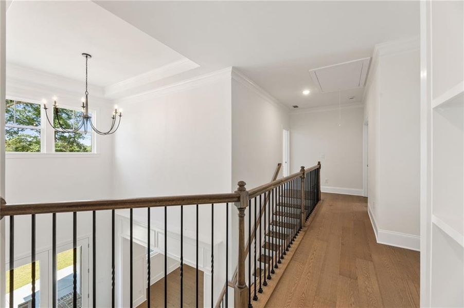 Spacious, unfurnished interior of a new home in Chattahoochee Reserve, Cumming (Image 59).