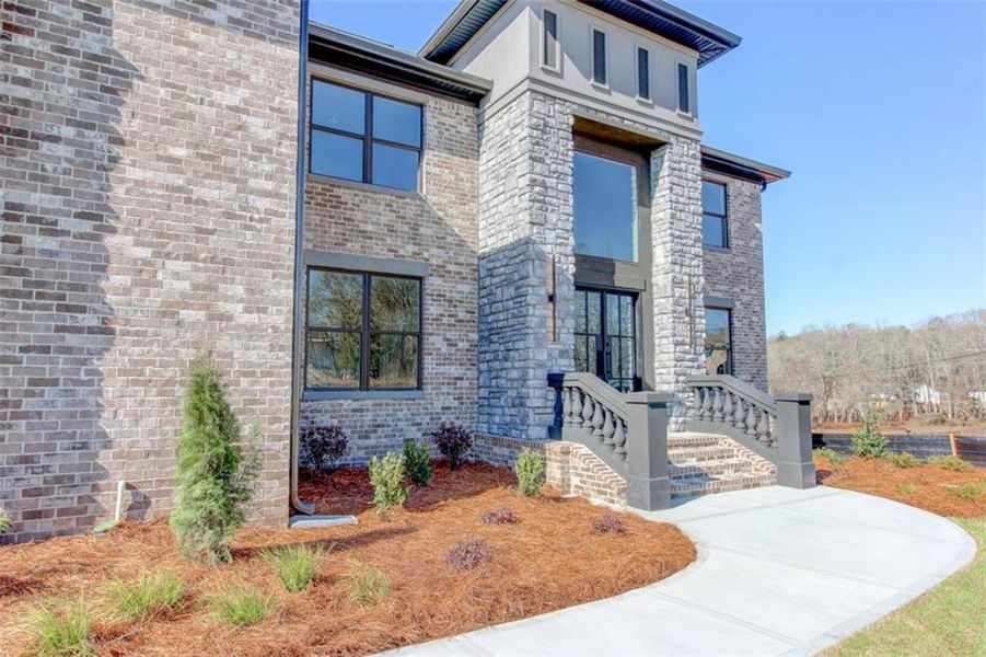 Exterior details and patio area of a home in , Conyers (Image 22).
