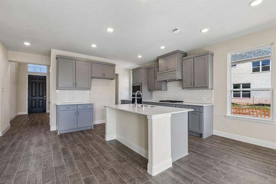 Furnished interior view inside a new home in AnaCapri, Anna (Image 7).
