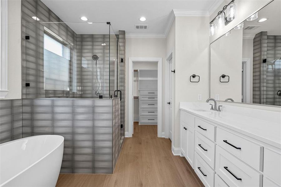 Furnished interior view inside a new home in , Woodway (Image 9). Furnished interior view inside a new home in , Woodway (Image 9).