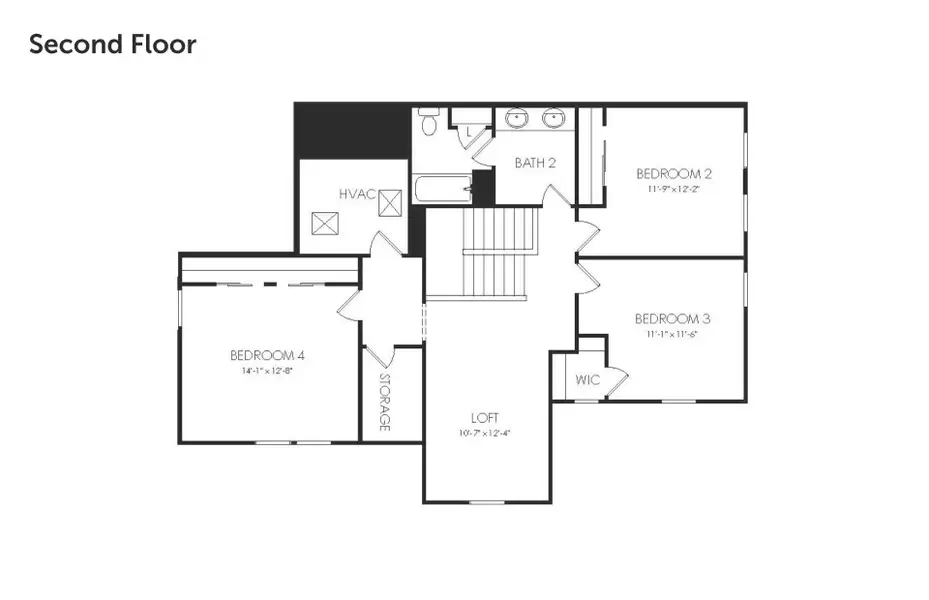 2D floor plan layout for the Monroe by John Wieland in Iverly, Canton, GA (Image 4). 2D floor plan layout for the Monroe by John Wieland in Iverly, Canton, GA (Image 4).