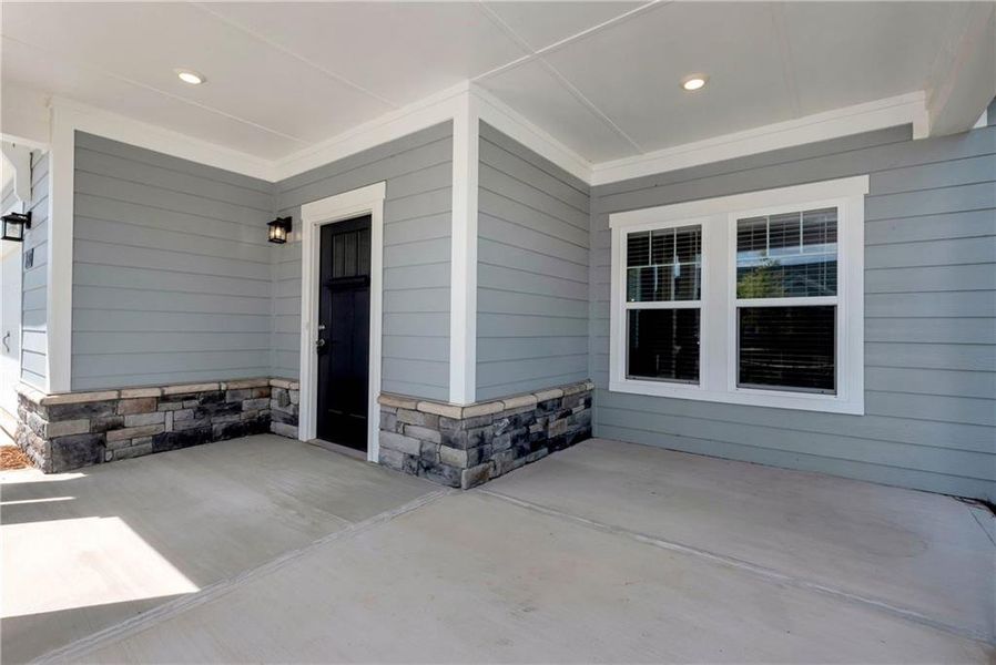 Exterior details and patio area of a home in , Dacula (Image 27). Exterior details and patio area of a home in , Dacula (Image 27).