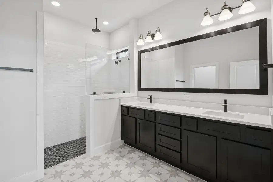 Furnished interior view inside a new home in Grange 45' Homesites, Katy (Image 8). Furnished interior view inside a new home in Grange 45' Homesites, Katy (Image 8).