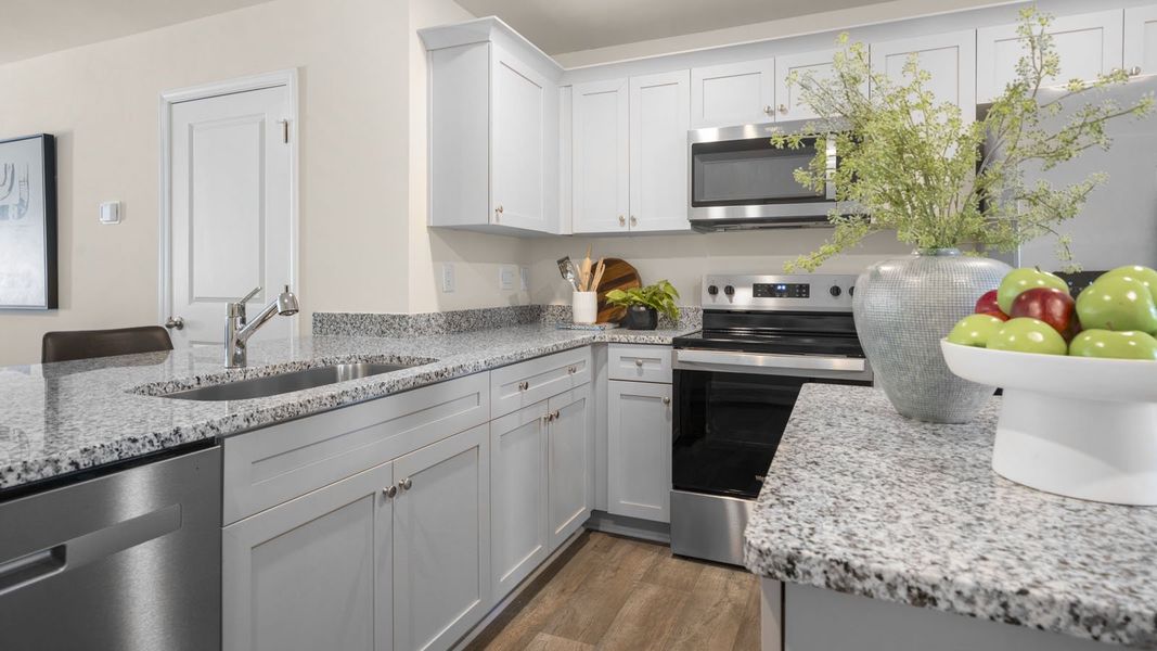 Furnished interior view inside a new home in Thornton Townes, Raleigh (Image 8).