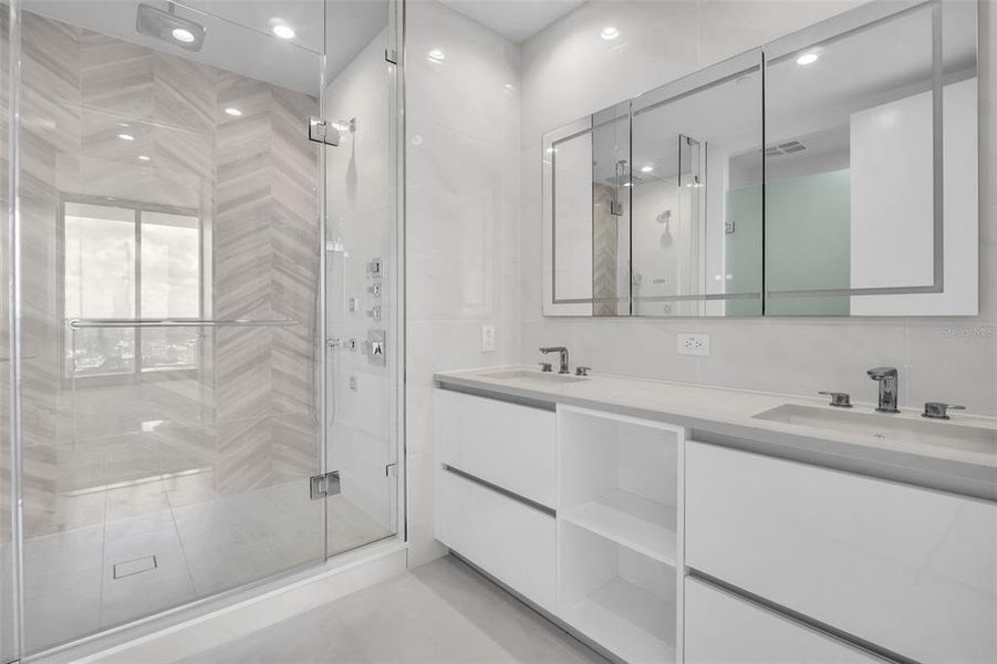 Furnished interior view inside a new home in , St. Petersburg (Image 15).