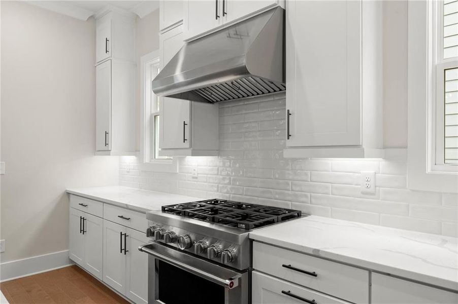 Furnished interior view inside a new home in West Town, Atlanta (Image 6). Furnished interior view inside a new home in West Town, Atlanta (Image 6).