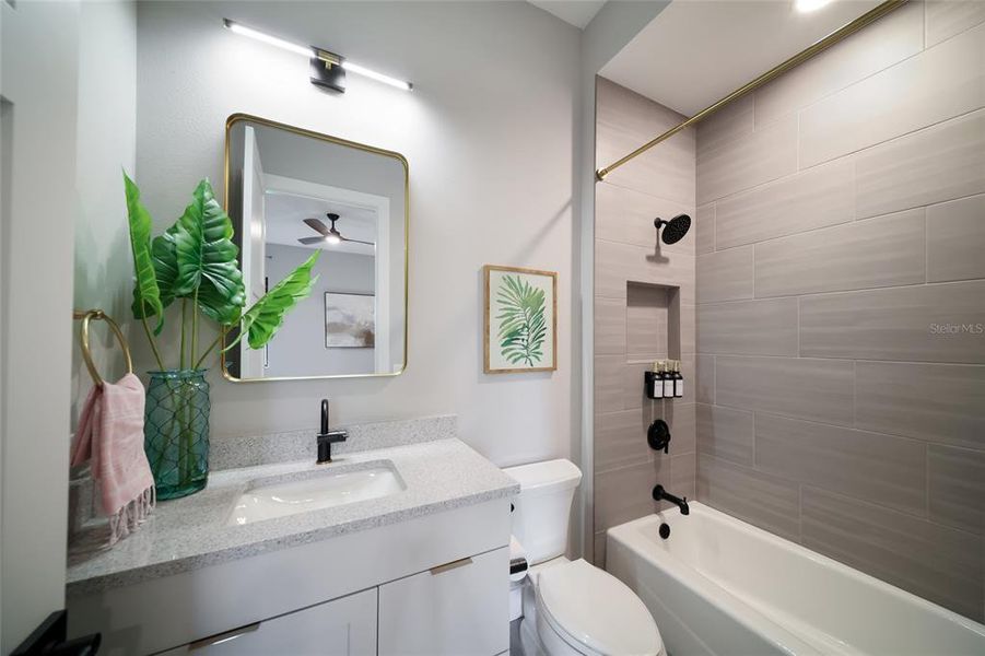 Furnished interior view inside a new home in , Parrish (Image 41).