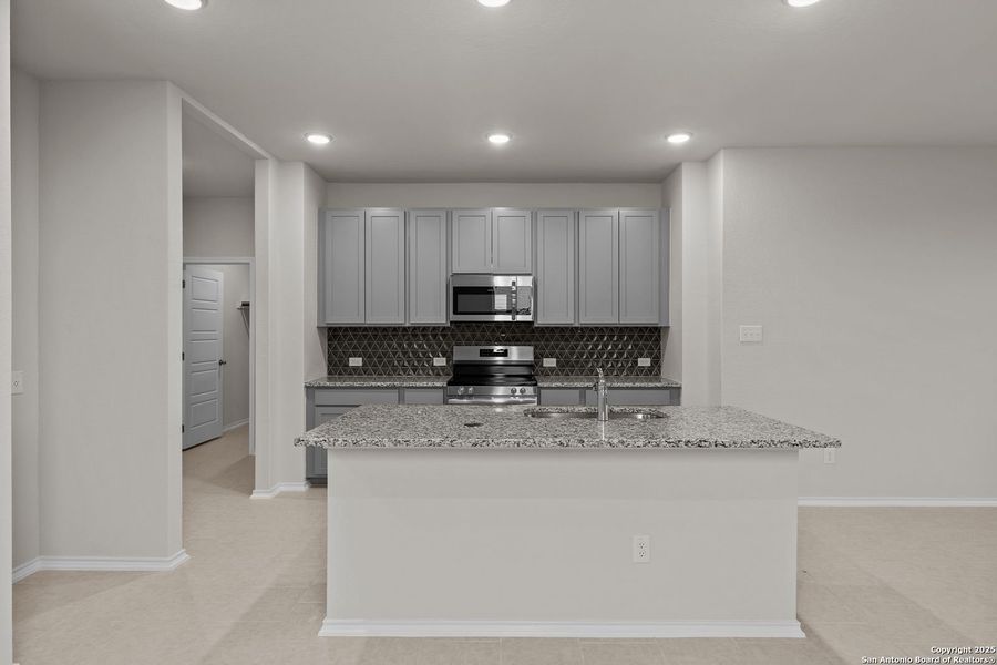 Furnished interior view inside a new home in Applewhite Meadows, San Antonio (Image 42). Furnished interior view inside a new home in Applewhite Meadows, San Antonio (Image 42).