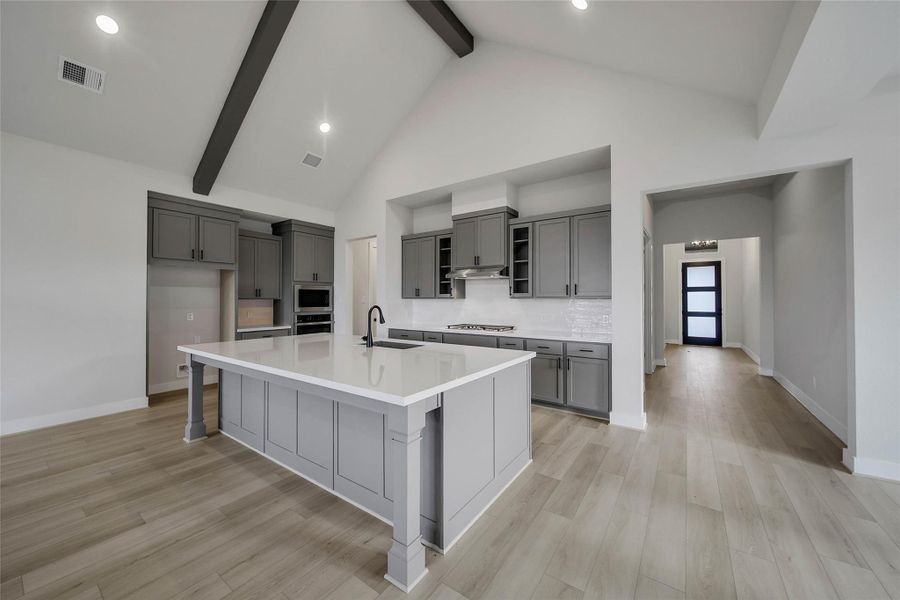 Furnished interior view inside a new home in Magnolia Bend, Rosharon (Image 10).