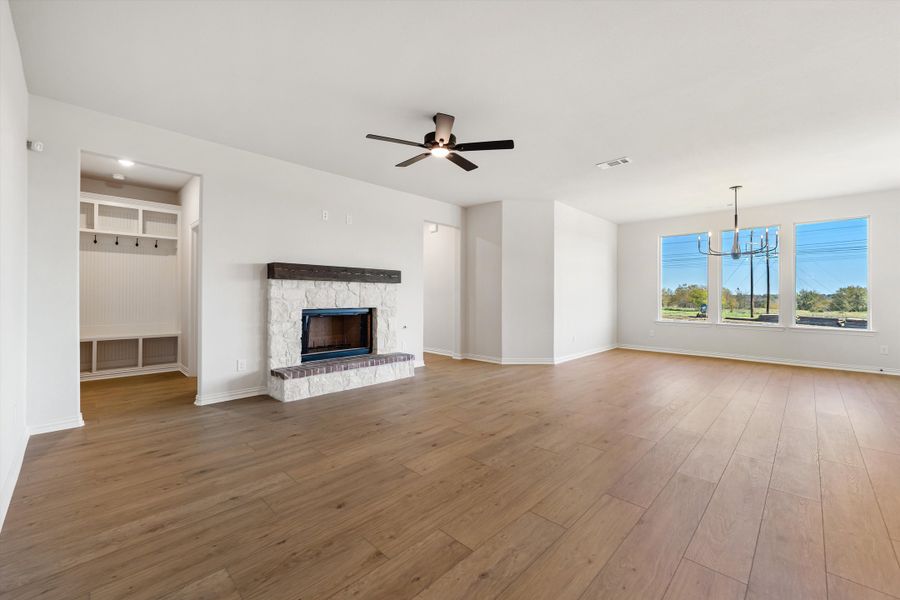 Spacious, unfurnished interior of a new home in Parker Heights, Valley View (Image 35). Spacious, unfurnished interior of a new home in Parker Heights, Valley View (Image 35).