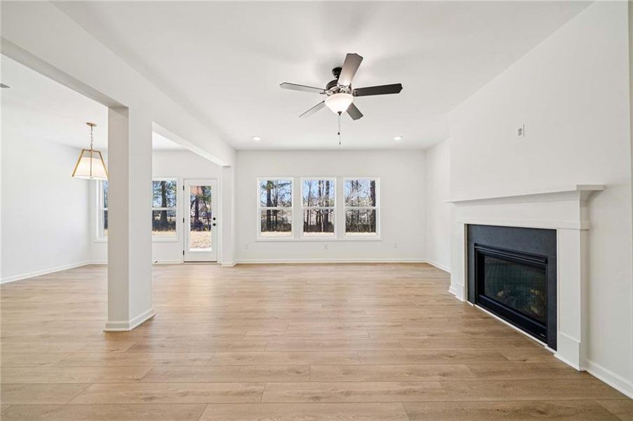 Spacious, unfurnished interior of a new home in The Estates at Casteel, Bethlehem (Image 29).