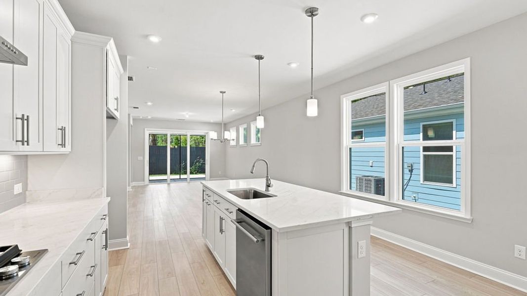 Furnished interior view inside a new home in Sun City Hilton Head, Bluffton (Image 7).