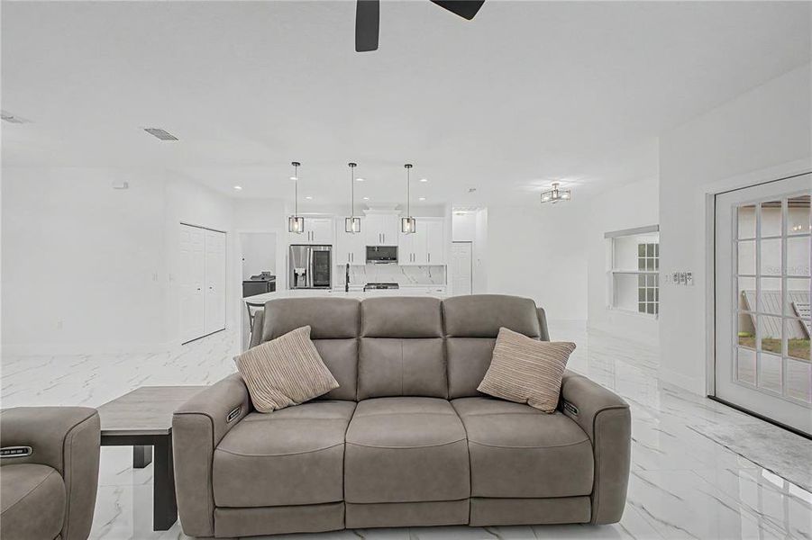 Furnished interior view inside a new home in , Weeki Wachee (Image 12).