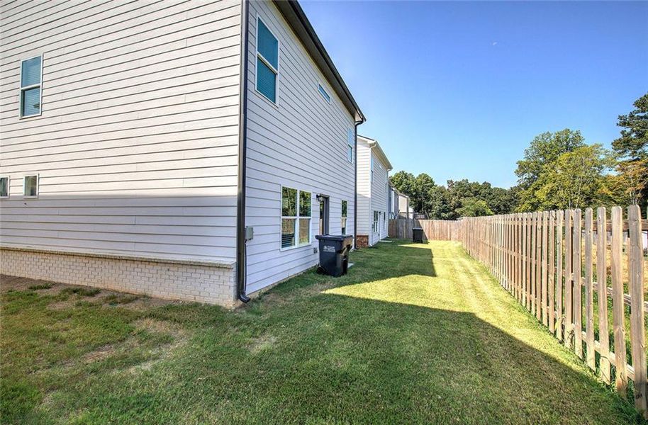 Exterior details and patio area of a home in , Cartersville (Image 3).
