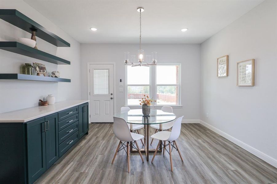 Furnished interior view inside a new home in , Weatherford (Image 24). Furnished interior view inside a new home in , Weatherford (Image 24).