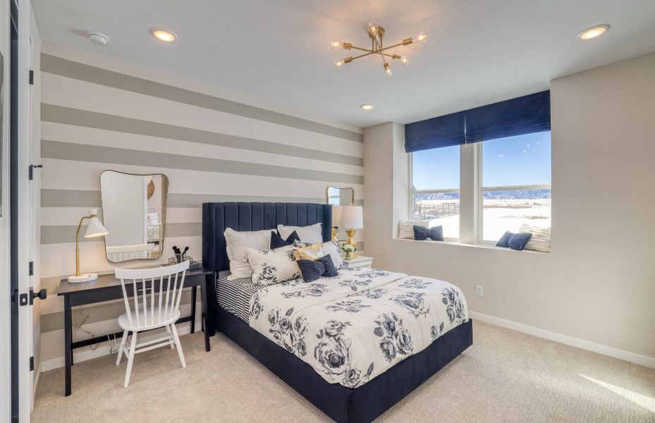 Furnished interior view inside a new home in Sterling Ranch, Littleton (Image 14).