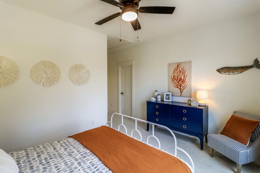 Furnished interior view inside a new home in The Preserve at Pennys Creek, Johns Island (Image 46).