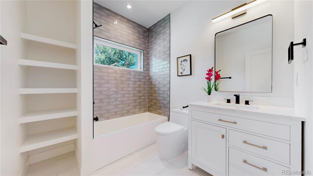 Furnished interior view inside a new home in , Denver (Image 6).