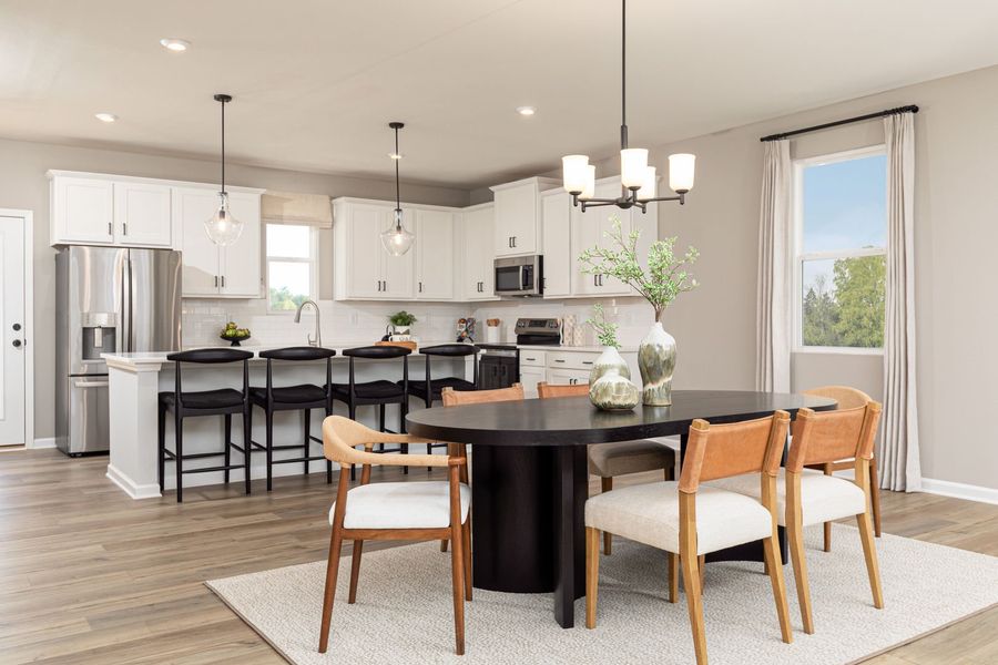 Kitchen and Dining Area