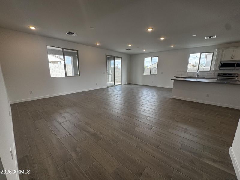 Great room kitchen dinning Great room kitchen dinning